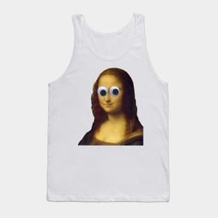 Mona Lisa Is Watching You Tank Top